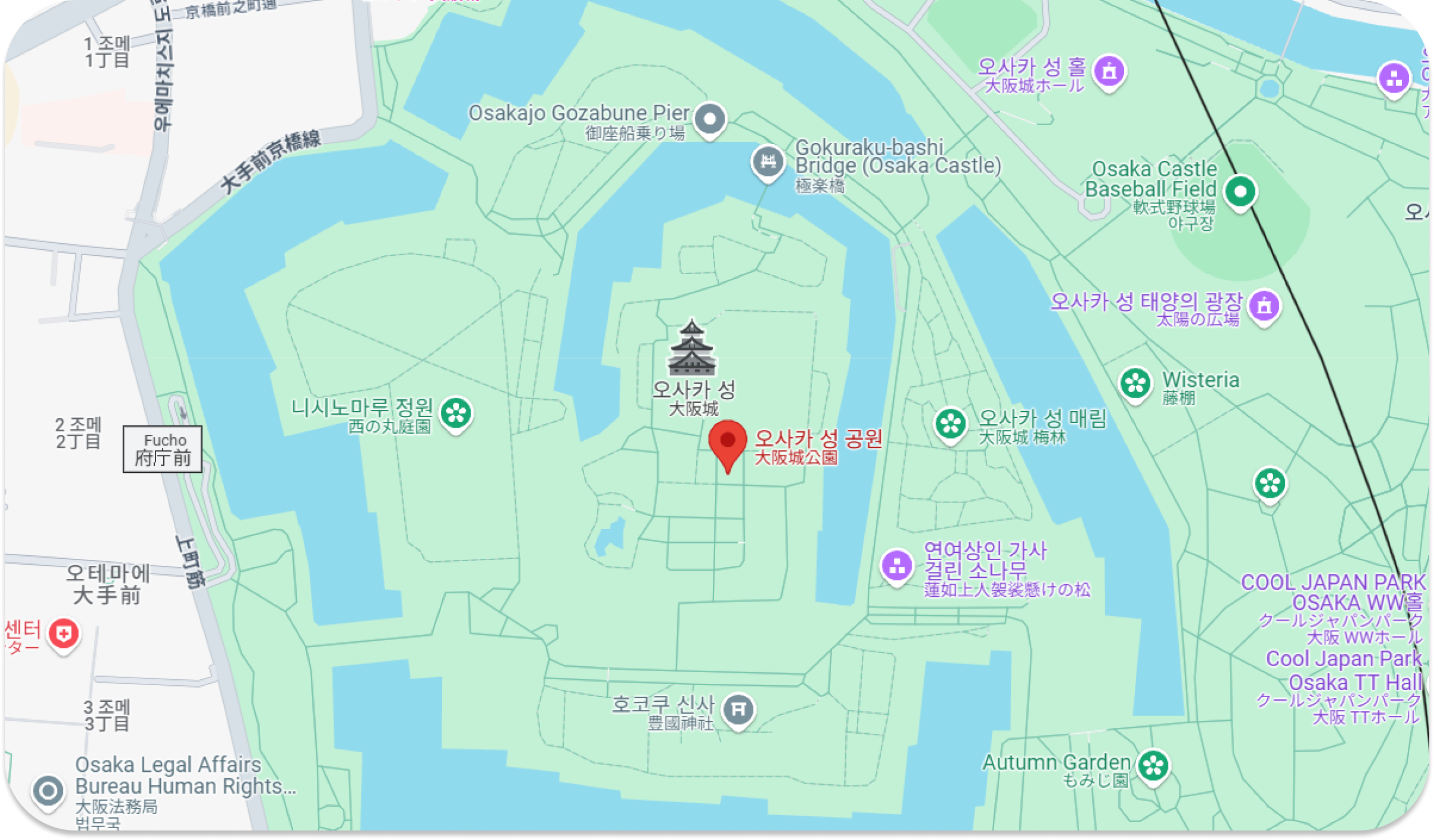 오사카 성 공원